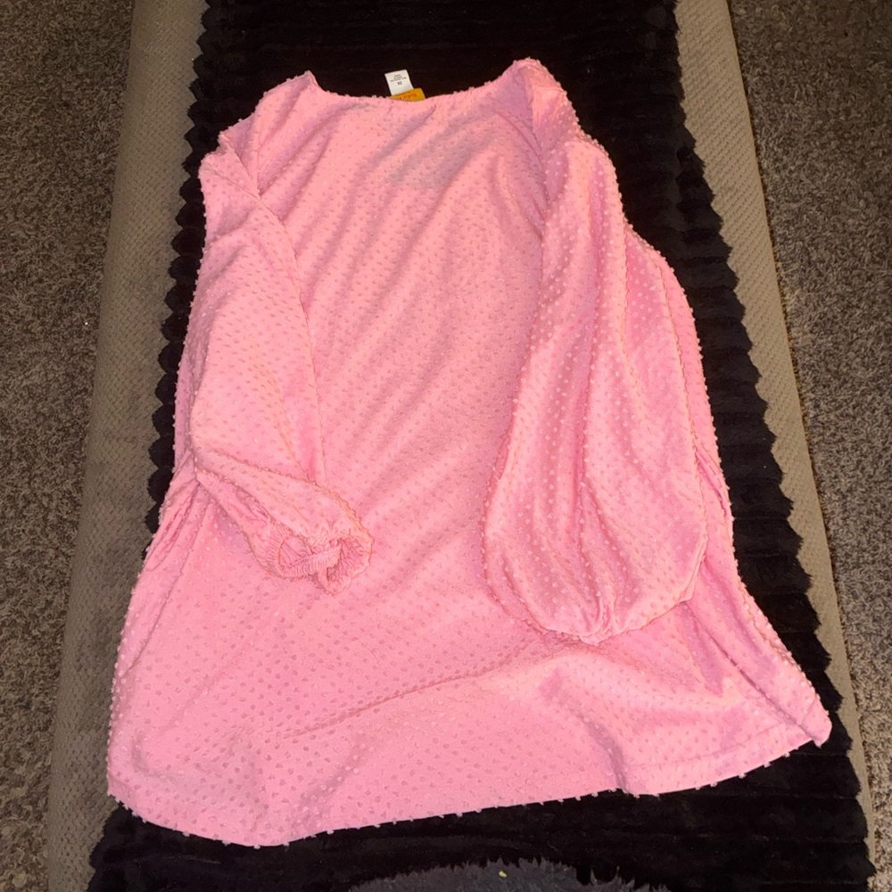 Ruby Rd. Light Pink Women's Shirt - Picture 2 of 3